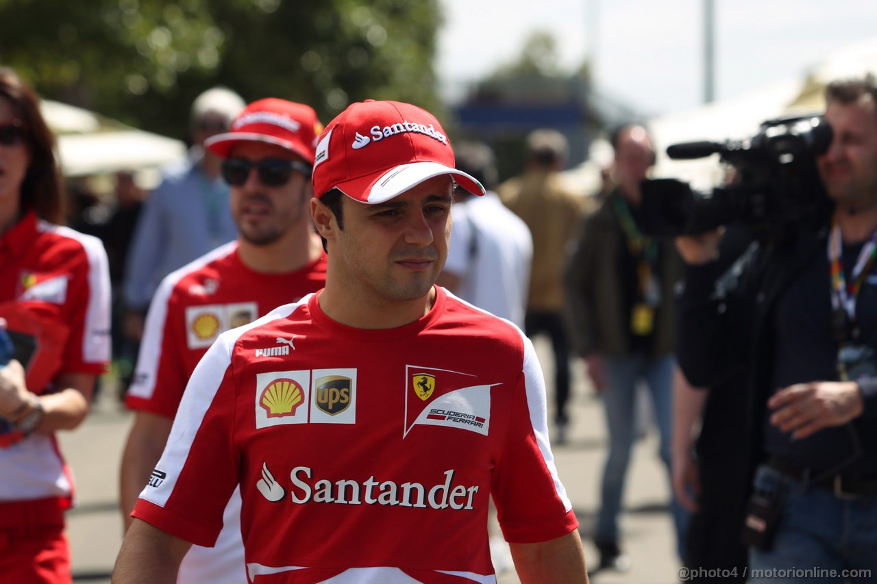 GP AUSTRALIA, 14.03.2013- Felipe Massa (BRA) Ferrari F138 