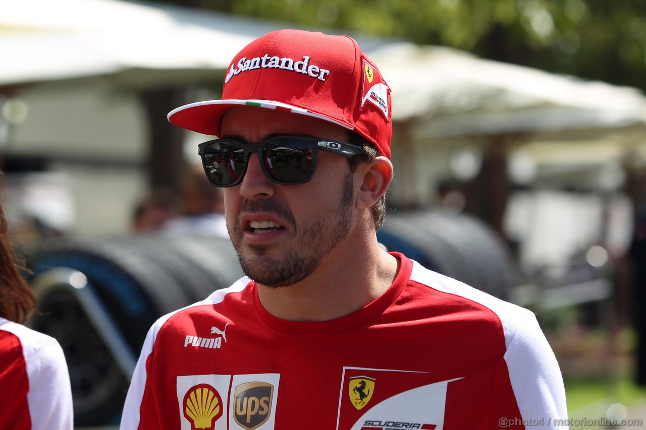 GP AUSTRALIA, 14.03.2013- Fernando Alonso (ESP) Ferrari F138 