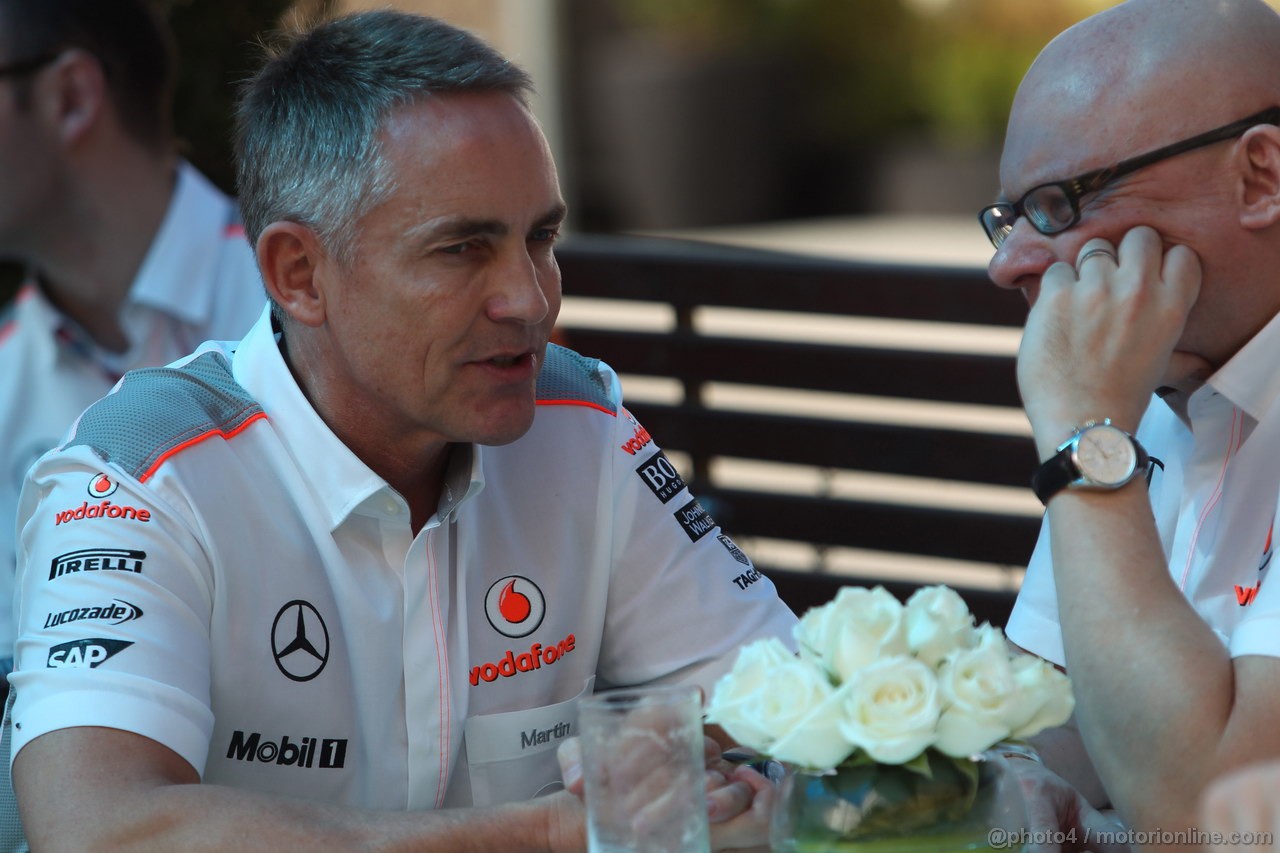 GP AUSTRALIA, 14.03.2013- Martin Whitmarsh (GBR), Chief Executive Officer Mclaren 