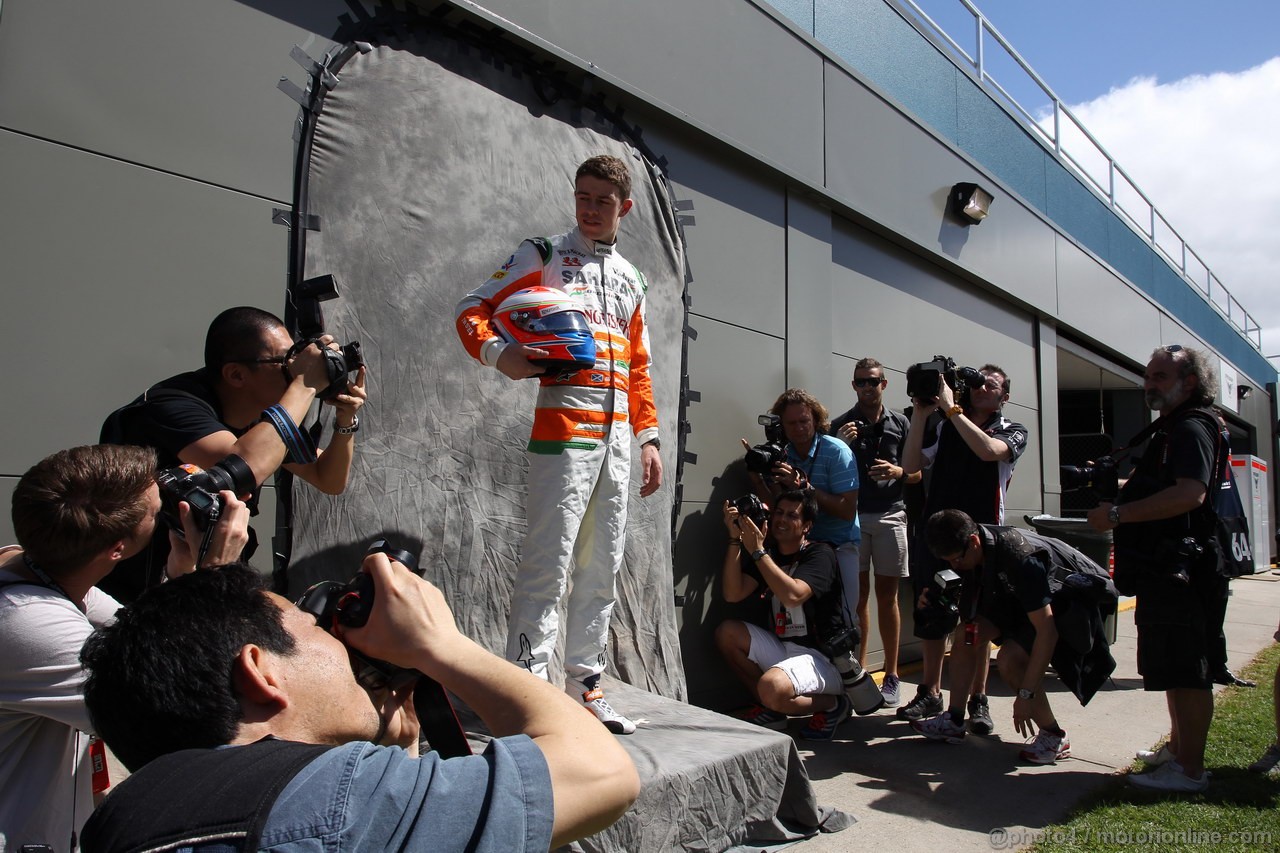 GP AUSTRALIA, 14.03.2013- Paul di Resta (GBR) Sahara Force India F1 Team VJM06 