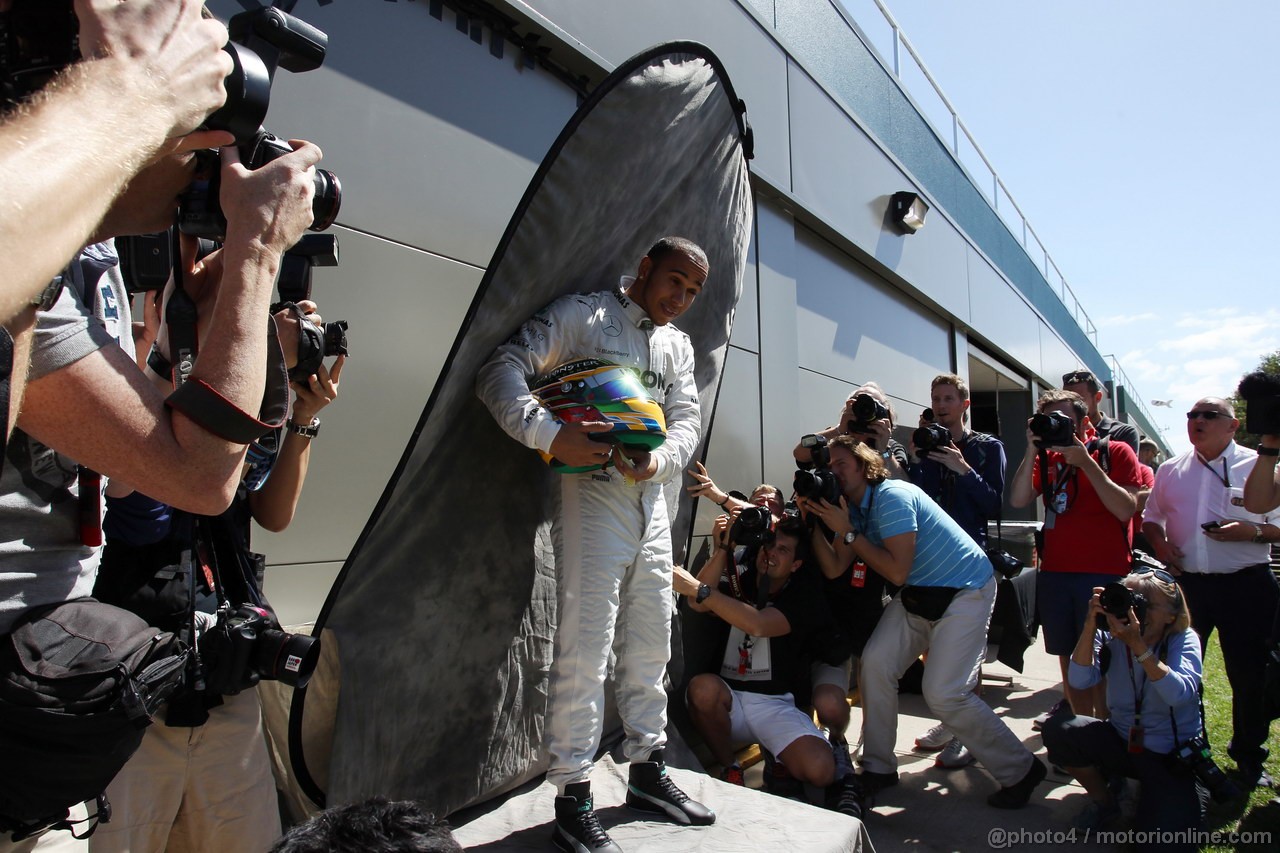 GP AUSTRALIA, 14.03.2013- Lewis Hamilton (GBR) Mercedes AMG F1 W04