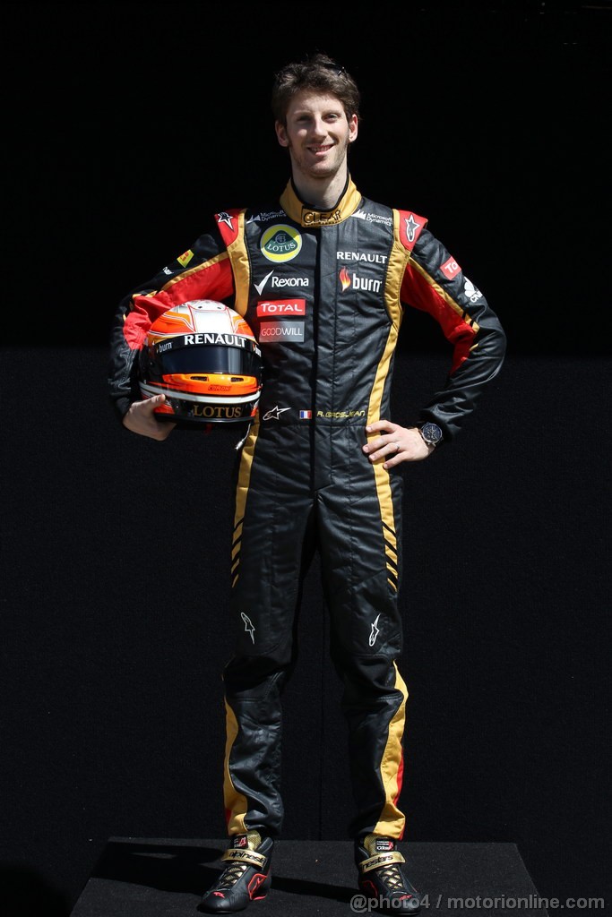 GP AUSTRALIA, 14.03.2013- Romain Grosjean (FRA) Lotus F1 Team E21