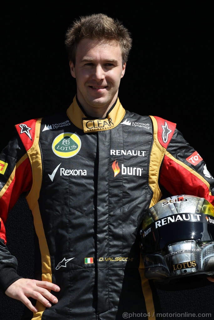 GP AUSTRALIA, 14.03.2013- Davide Valsecchi (ITA), Test driver, Lotus F1 Team E21 