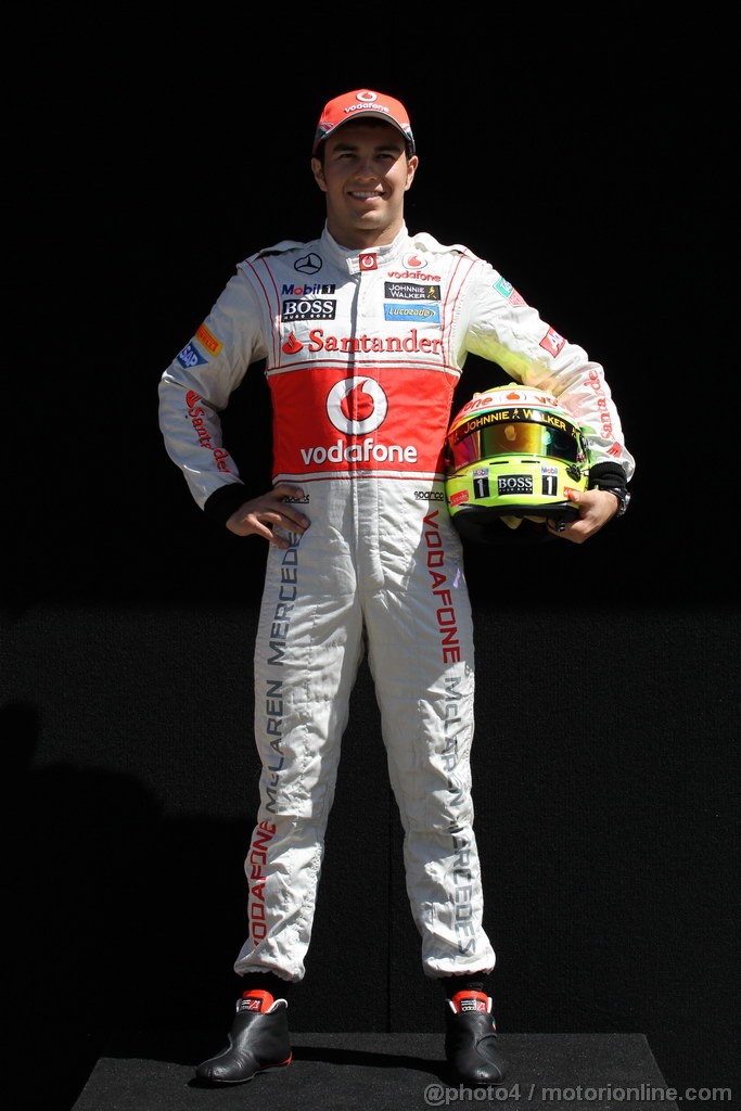 GP AUSTRALIA, 14.03.2013- Sergio Perez (MEX) McLaren MP4-28 