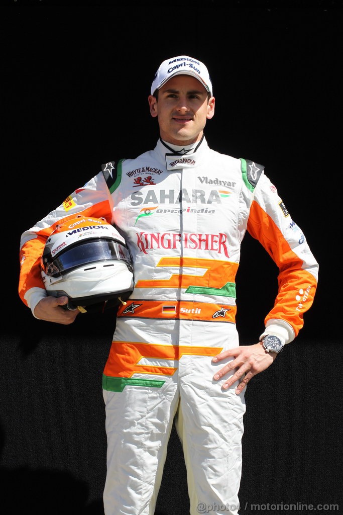 GP AUSTRALIA, 14.03.2013- Adrian Sutil (GER), Sahara Force India F1 Team VJM06