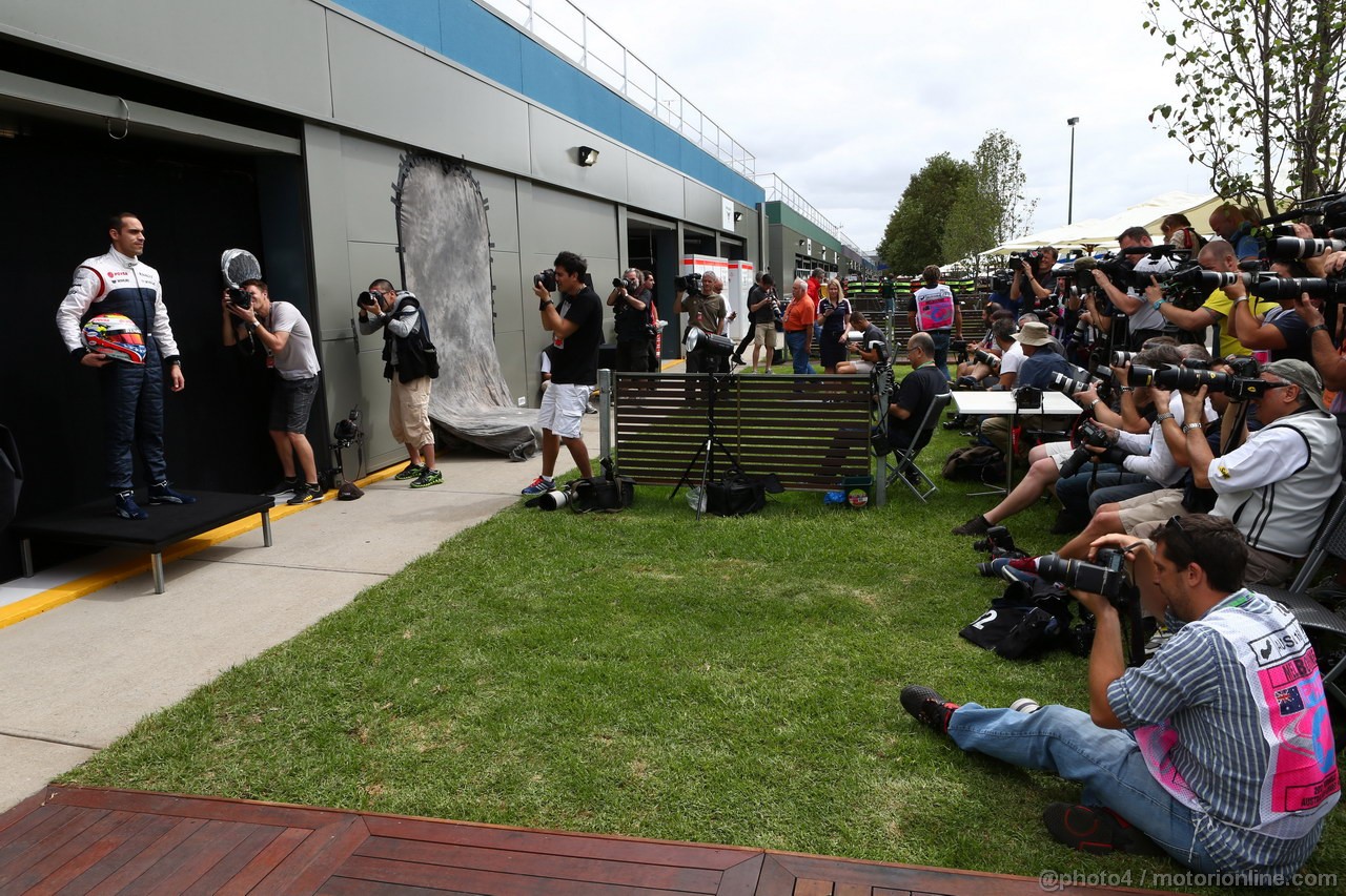 GP AUSTRALIA, 14.03.2013- Pastor Maldonado (VEN) Williams F1 Team FW35 