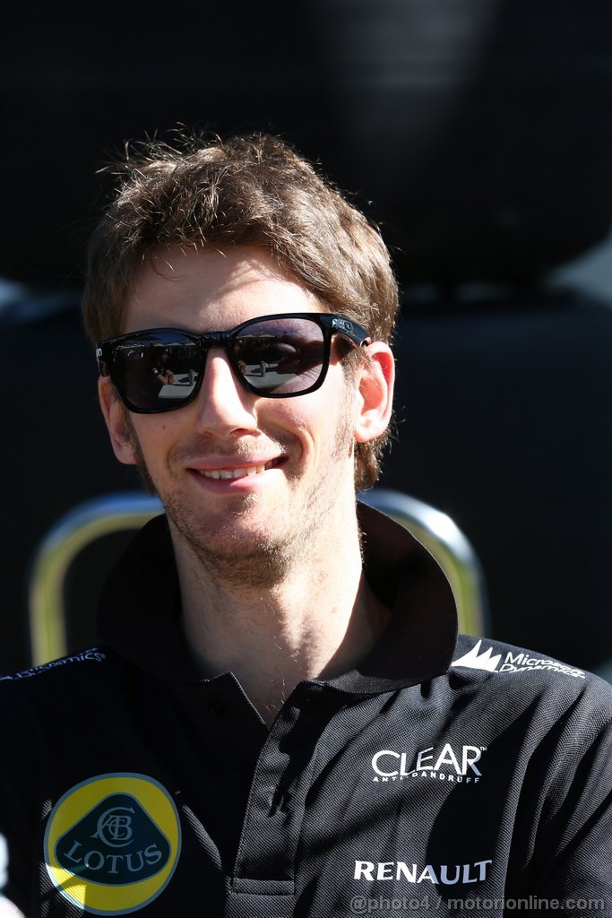 GP AUSTRALIA, 14.03.2013- Romain Grosjean (FRA) Lotus F1 Team E21 