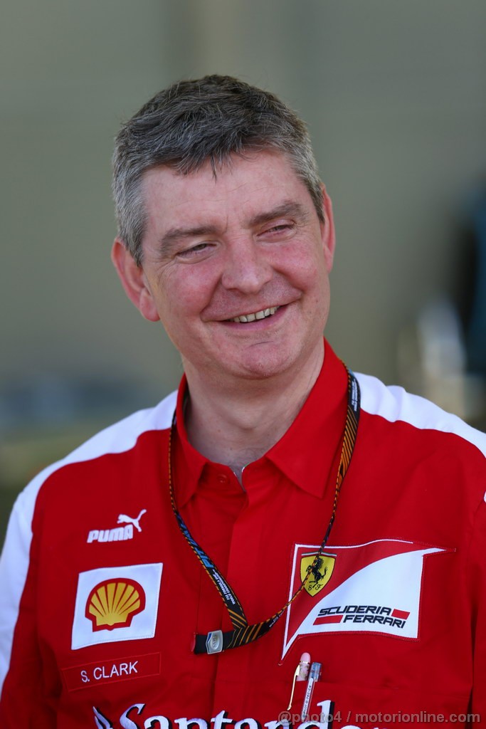 GP AUSTRALIA, 14.03.2013- Steve Clark (GBR), Head of Track Engineers, Ferrari 