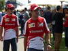 GP AUSTRALIA, 14.03.2013- Fernando Alonso (ESP) Ferrari F138 e Felipe Massa (BRA) Ferrari F138 