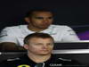 GP AUSTRALIA, 14.03.2013- Conferenza Stampa, Lewis Hamilton (GBR) Mercedes AMG F1 W04 e Kimi Raikkonen (FIN) Lotus F1 Team E21 