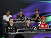 GP AUSTRALIA, 14.03.2013- Conferenza Stampa, (L-D) Lewis Hamilton (GBR) Mercedes AMG F1 W04, Mark Webber (AUS) Red Bull Racing RB9, Daniel Ricciardo (AUS) Scuderia Toro Rosso STR8, Kimi Raikkonen (FIN) Lotus F1 Team E21, Sebastian Vettel (GER) Red Bull Racing RB9 e Fernando Alonso (ESP) Ferrari F138 