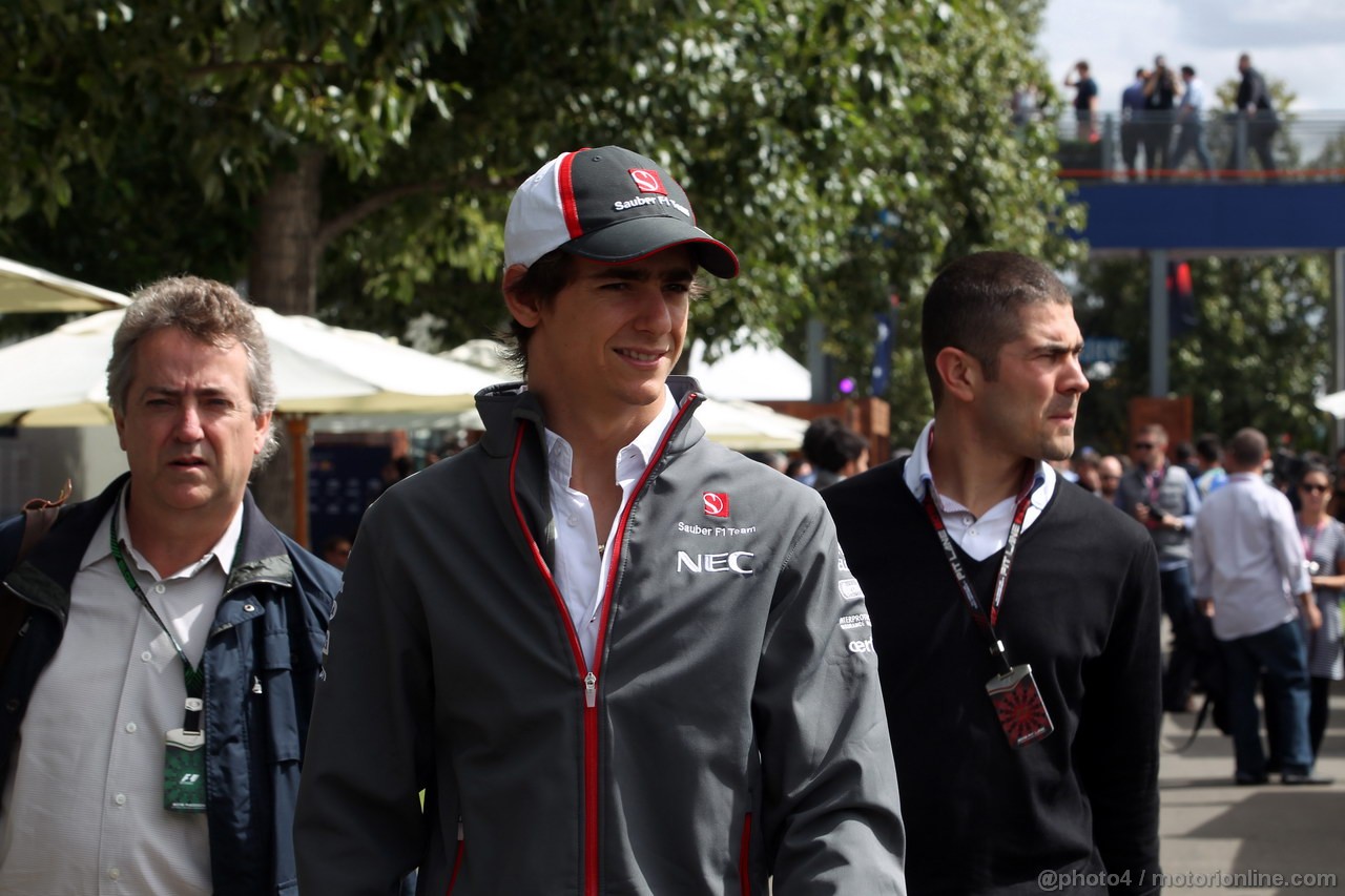 GP AUSTRALIA, 16.03.2013- Esteban Gutierrez (MEX), Sauber F1 Team C32 