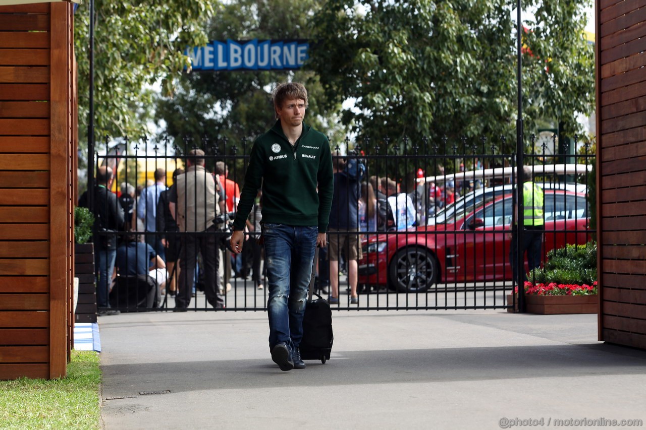 GP AUSTRALIA, 16.03.2013- Charles Pic (FRA) Caterham F1 Team CT03 