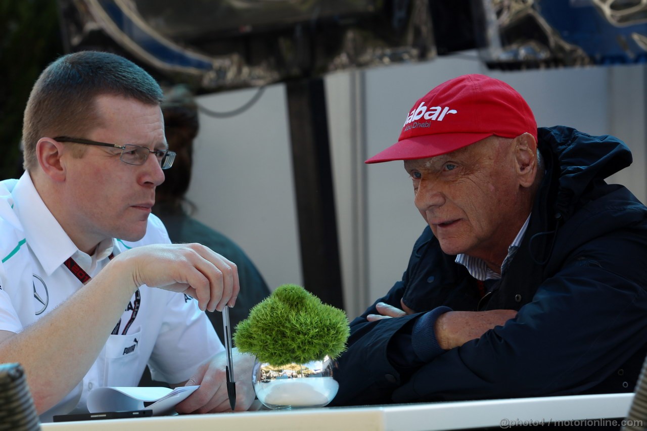 GP AUSTRALIA, 16.03.2013- Nikki Lauda (AU), Mercedes 