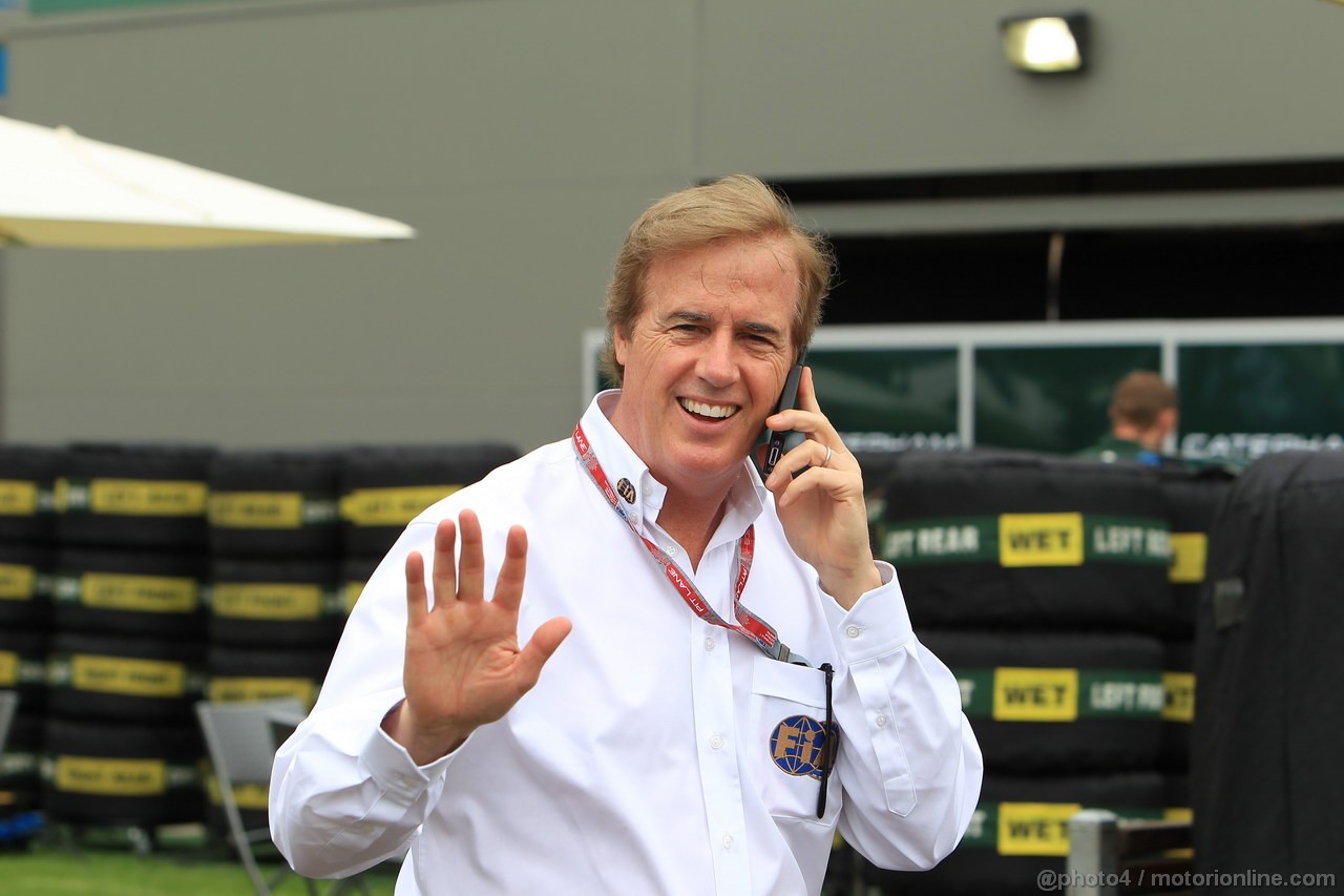 GP AUSTRALIA, 16.03.2013- Danny Sullivan (USA), FIA Steward 