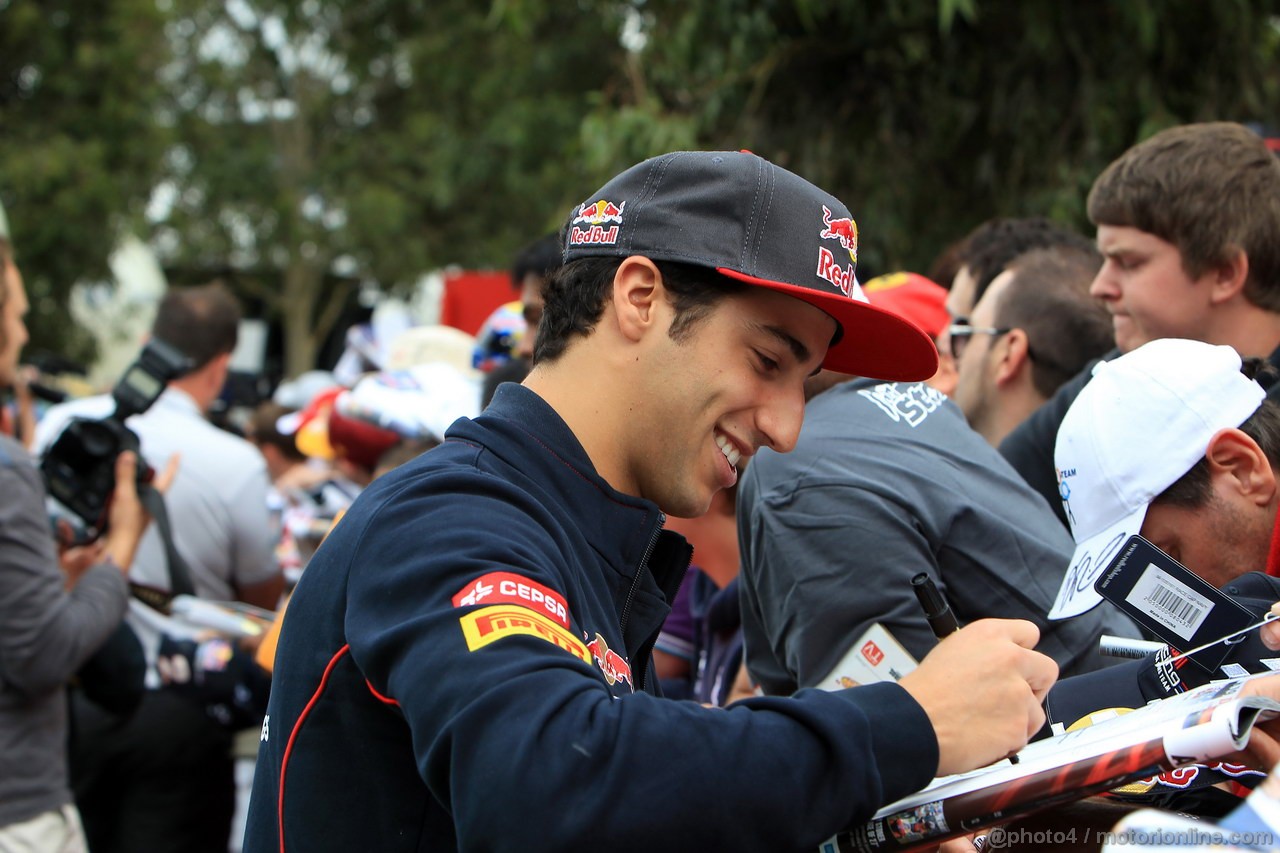 GP AUSTRALIA, 16.03.2013- Daniel Ricciardo (AUS) Scuderia Toro Rosso STR8 