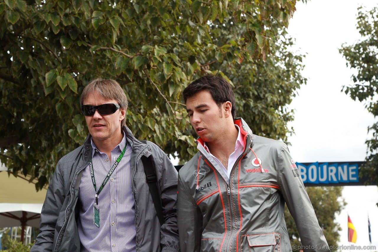 GP AUSTRALIA, 16.03.2013- Sergio Perez (MEX) McLaren MP4-28 