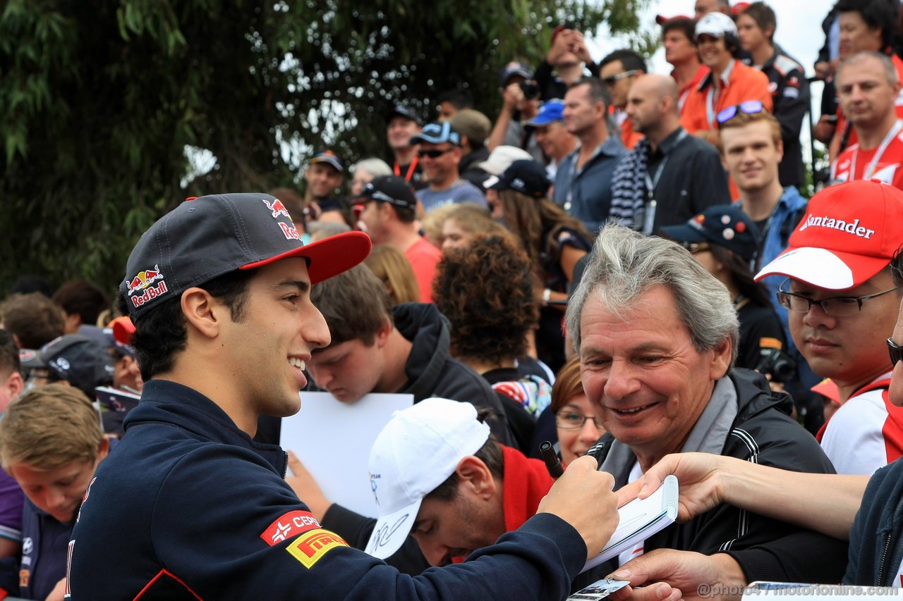 GP AUSTRALIA, 16.03.2013- Daniel Ricciardo (AUS) Scuderia Toro Rosso STR8 