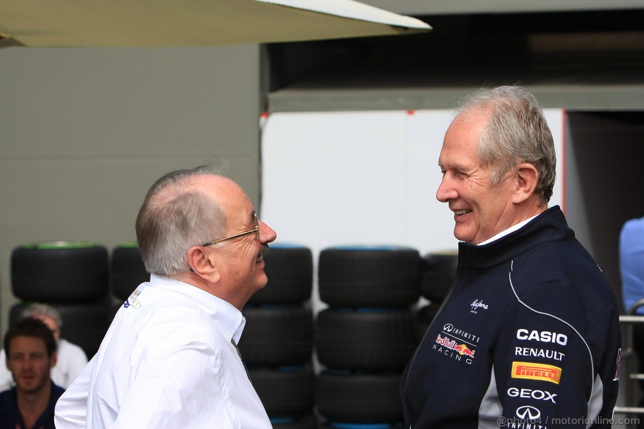 GP AUSTRALIA, 16.03.2013- Paul Gutjahr (BEL), FIA Steward e Helmut Marko (AUT), Red Bull Racing, Red Bull Advisor 