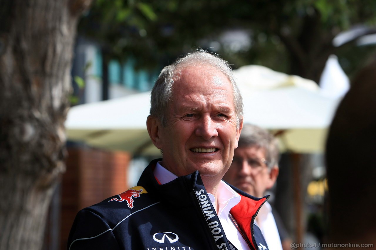 GP AUSTRALIA, 16.03.2013- Helmut Marko (AUT), Red Bull Racing, Red Bull Advisor 