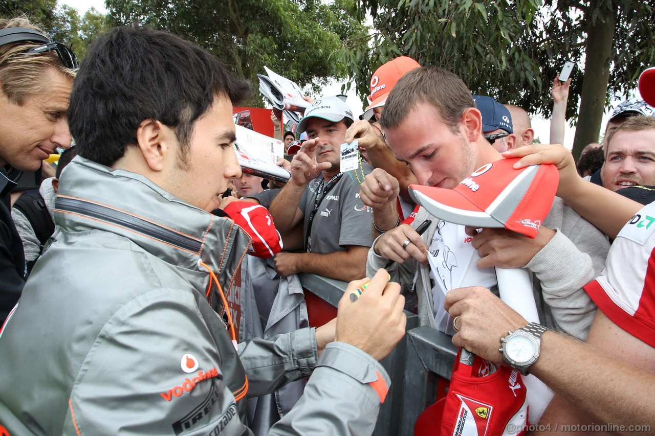 GP AUSTRALIA, 16.03.2013- Sergio Perez (MEX) McLaren MP4-28 