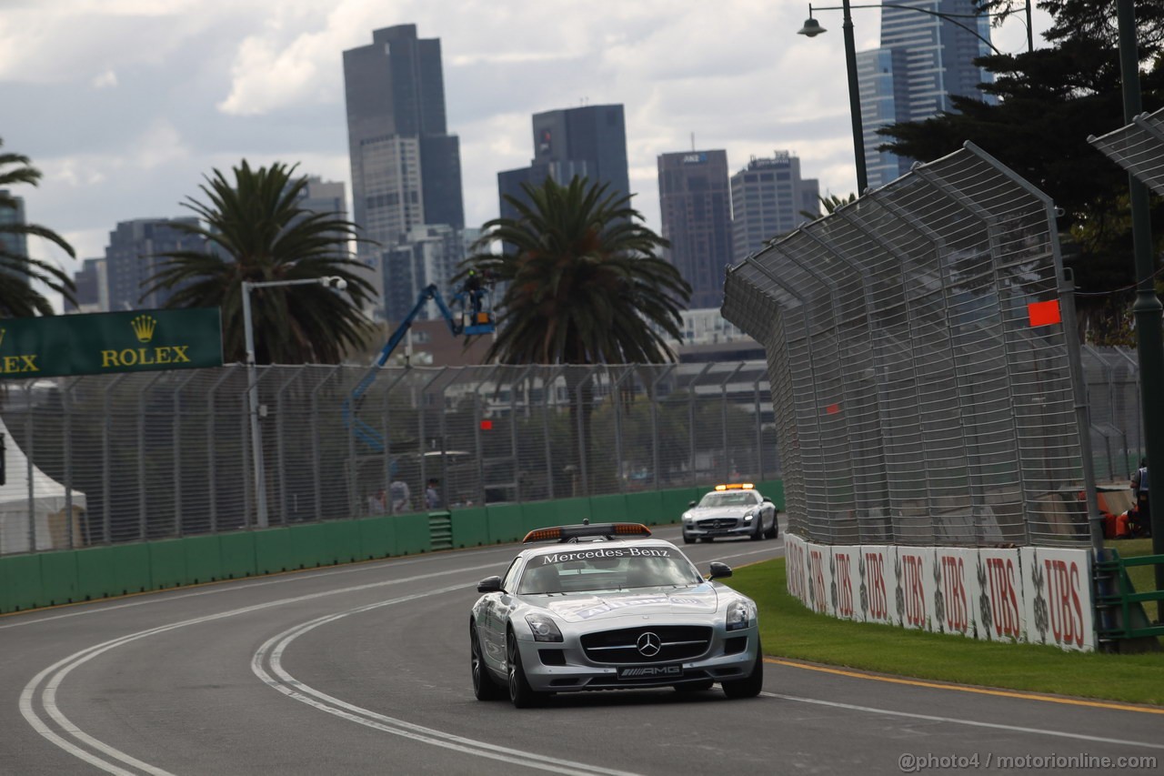 GP AUSTRALIA, 16.03.2013- Prove Libere 3, Safety car 