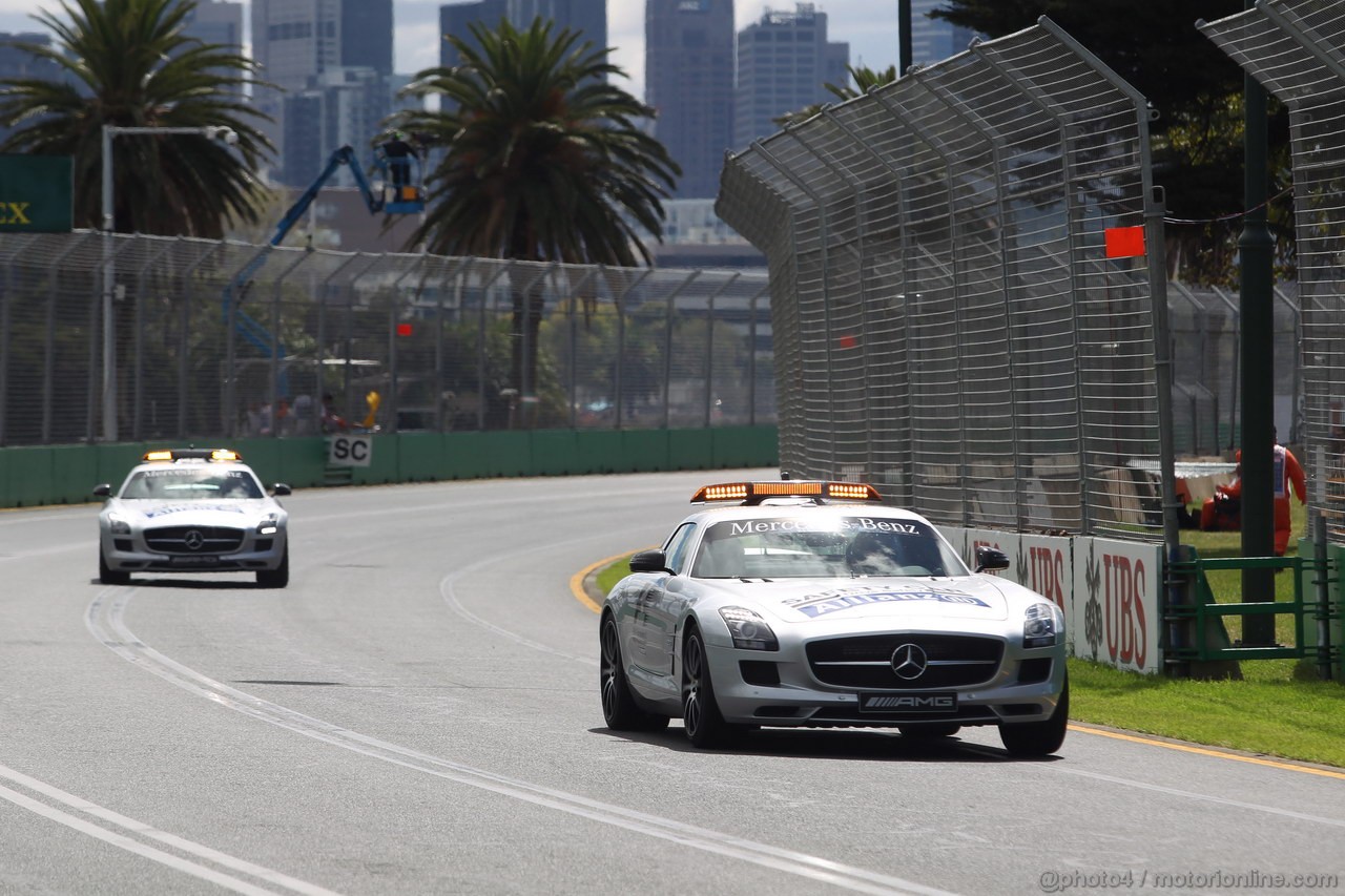 GP AUSTRALIA, 16.03.2013- Prove Libere 3, Safety car