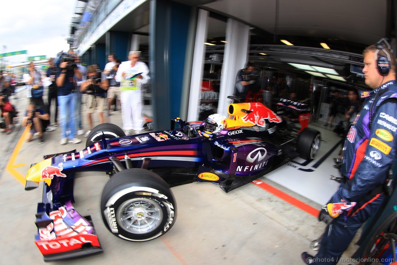 GP AUSTRALIA, 16.03.2013- Prove Libere 3, Sebastian Vettel (GER) Red Bull Racing RB9