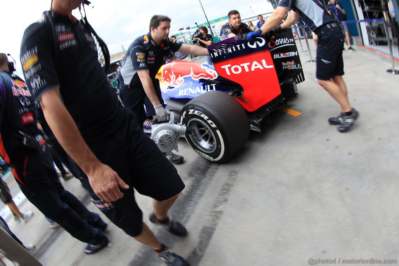 GP AUSTRALIA, 16.03.2013- Prove Libere 3, Sebastian Vettel (GER) Red Bull Racing RB9 