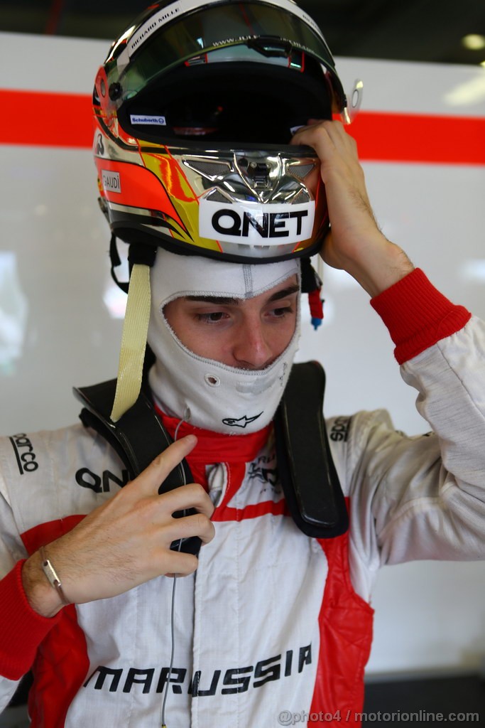 GP AUSTRALIA, 16.03.2013- Prove Libere 3, Jules Bianchi (FRA) Marussia F1 Team MR02 