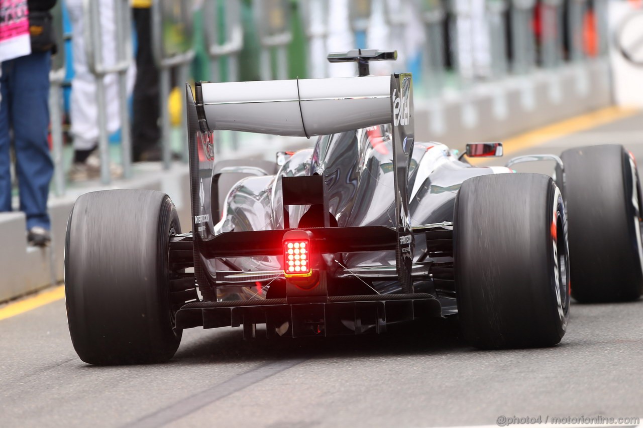 GP AUSTRALIA, 16.03.2013- Prove Libere 3, Esteban Gutierrez (MEX), Sauber F1 Team C32