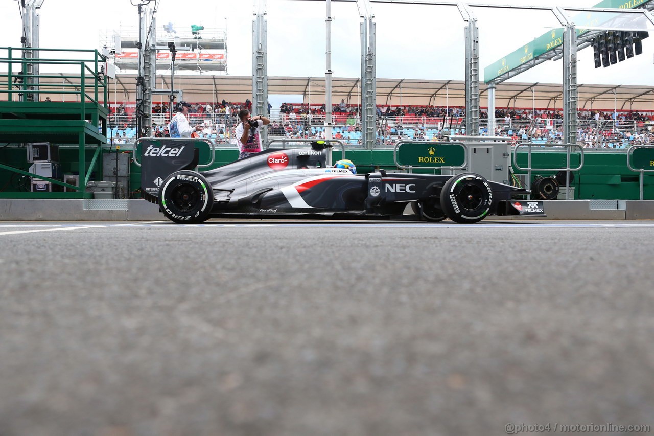 GP AUSTRALIA, 16.03.2013- Prove Libere 3, Esteban Gutierrez (MEX), Sauber F1 Team C32 