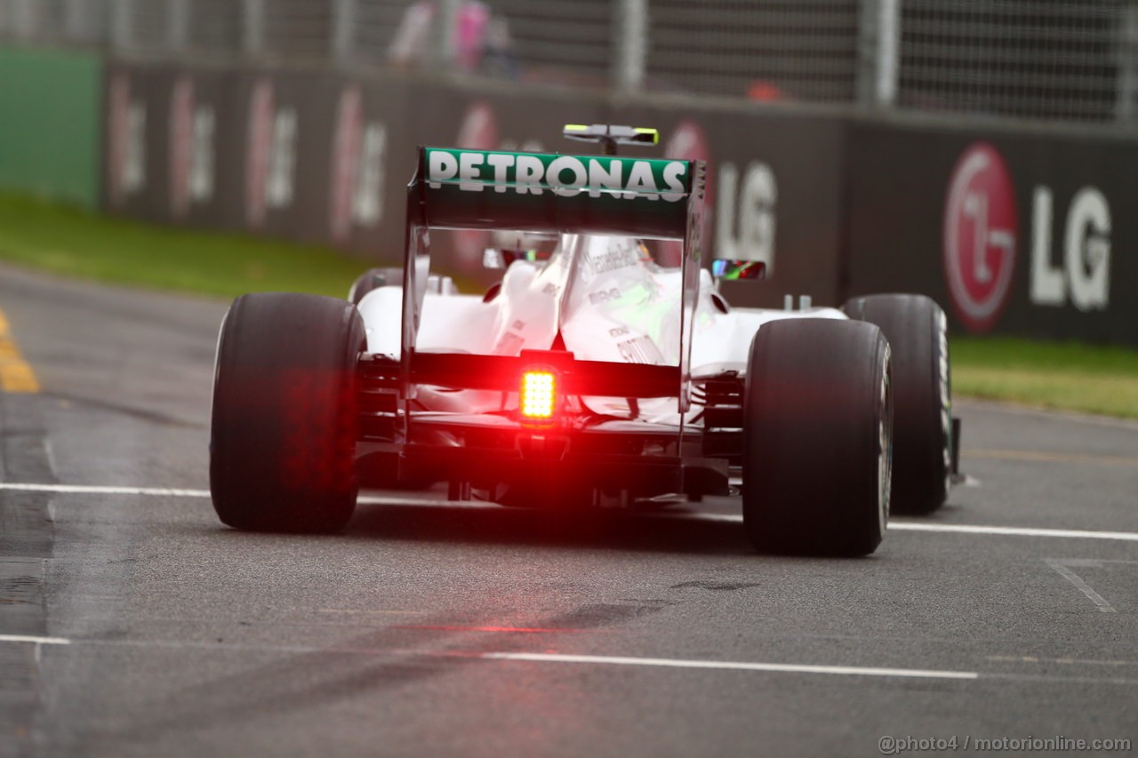 GP AUSTRALIA, 16.03.2013- Prove Libere 3, Lewis Hamilton (GBR) Mercedes AMG F1 W04 