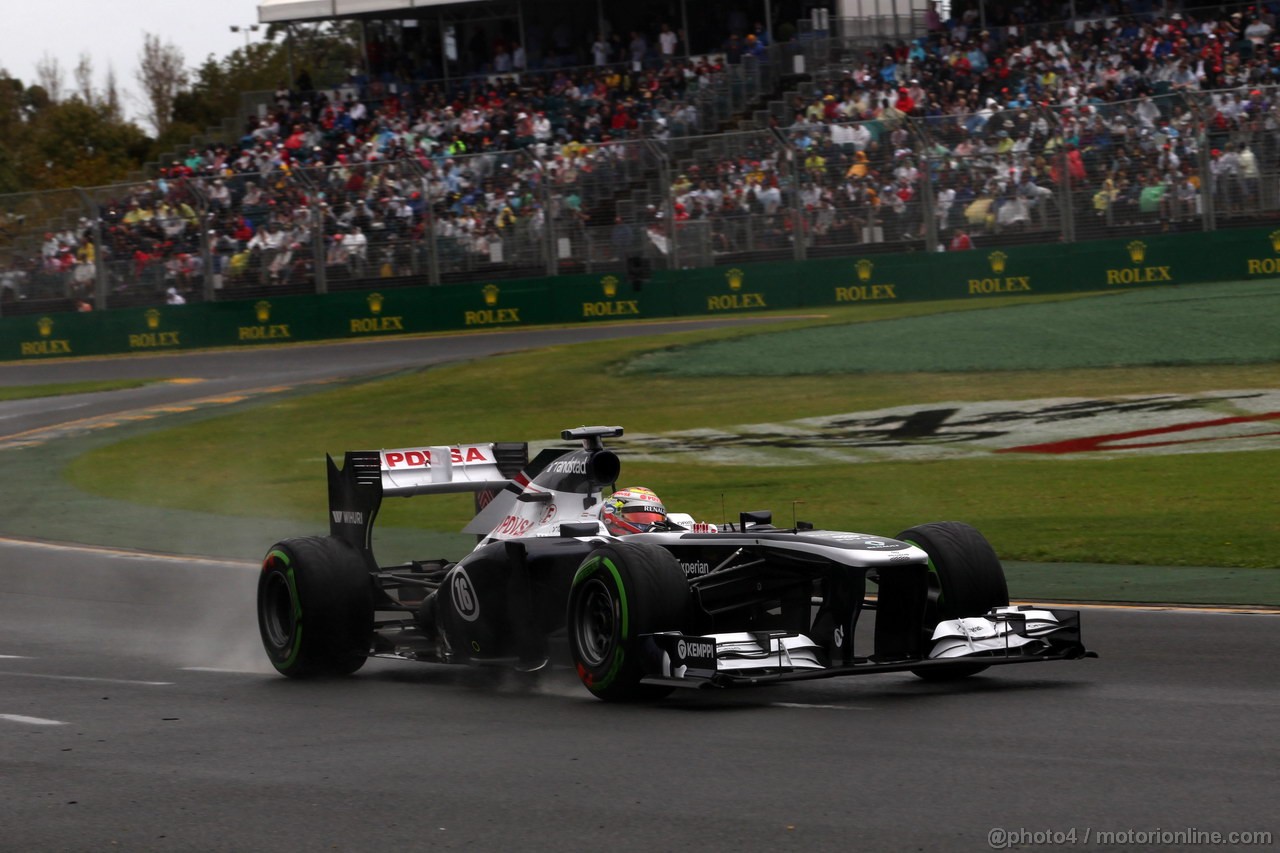 GP AUSTRALIA, 16.03.2013- Prove Libere 3, Pastor Maldonado (VEN) Williams F1 Team FW35 