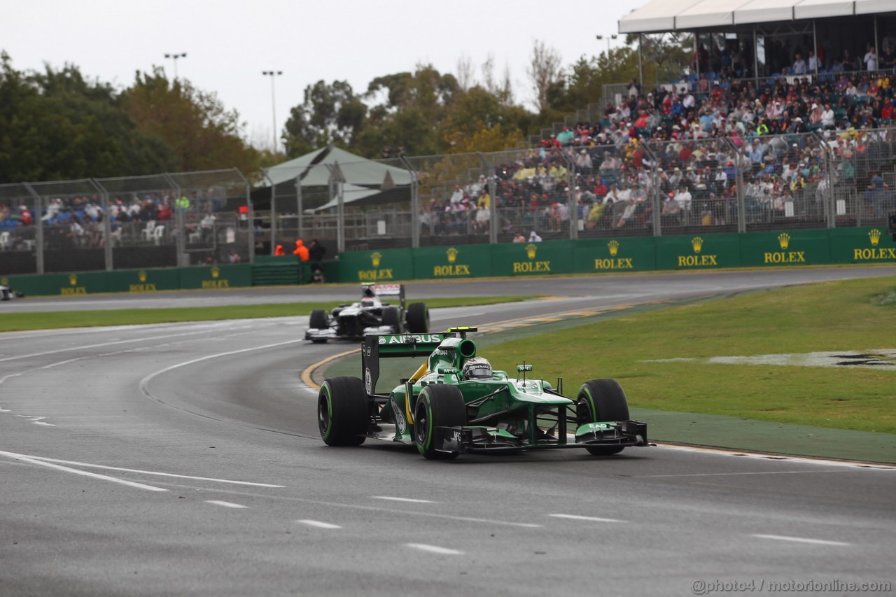 GP AUSTRALIA, 16.03.2013- Prove Libere 3, Giedo Van der Garde (NED), Caterham F1 Team CT03 