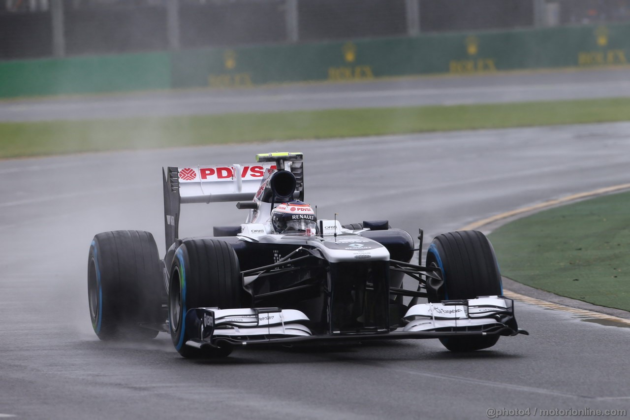 GP AUSTRALIA, 16.03.2013- Prove Libere 3, Valtteri Bottas (FIN), Williams F1 Team FW35 