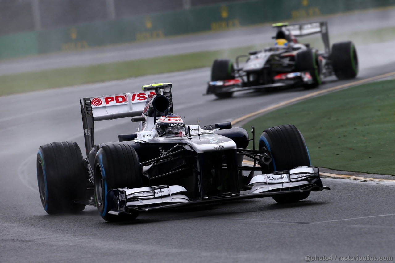 GP AUSTRALIA, 16.03.2013- Prove Libere 3, Valtteri Bottas (FIN), Williams F1 Team FW35 