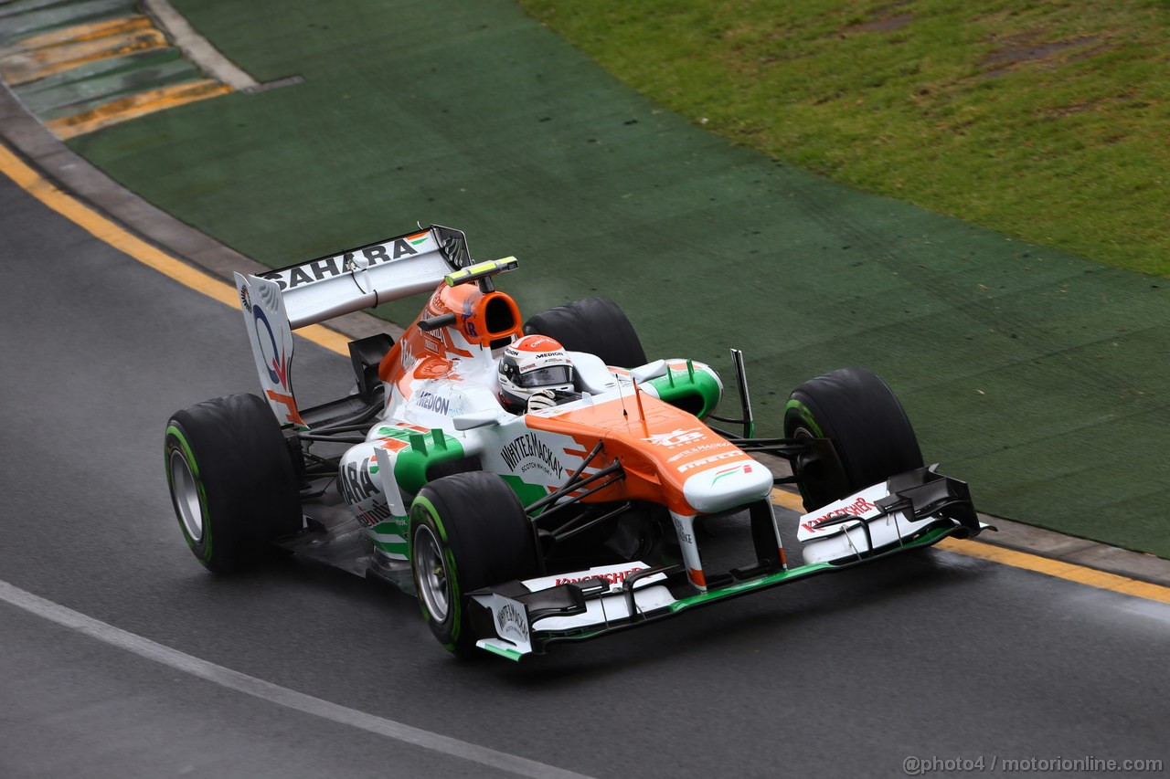 GP AUSTRALIA, 16.03.2013- Prove Libere 3, Adrian Sutil (GER), Sahara Force India F1 Team VJM06 