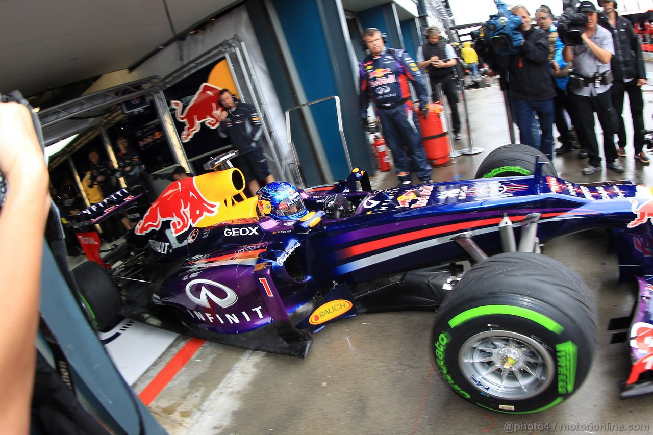 GP AUSTRALIA, 16.03.2013- Prove Libere 3, Sebastian Vettel (GER) Red Bull Racing RB9 