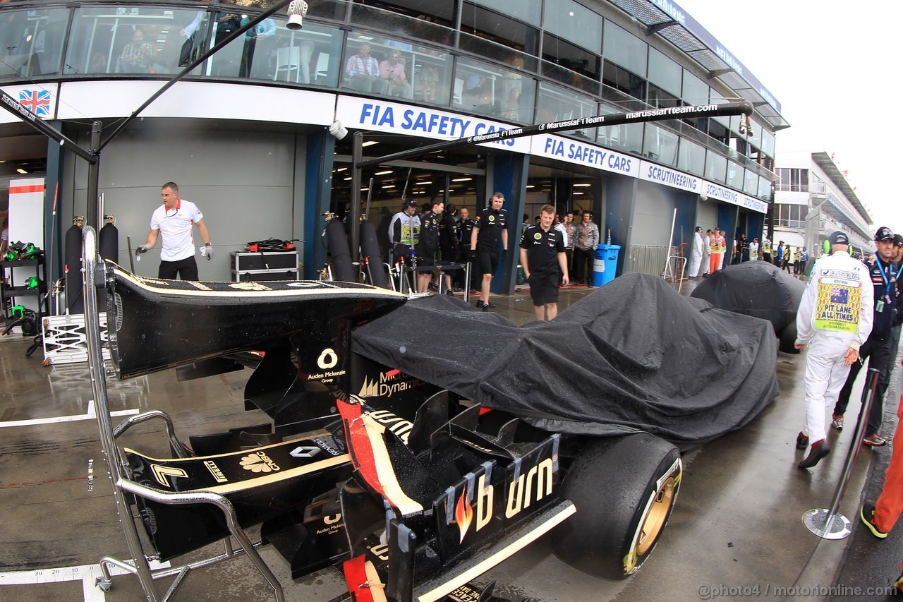 GP AUSTRALIA, 16.03.2013- Prove Libere 3, Kimi Raikkonen (FIN) Lotus F1 Team E21 