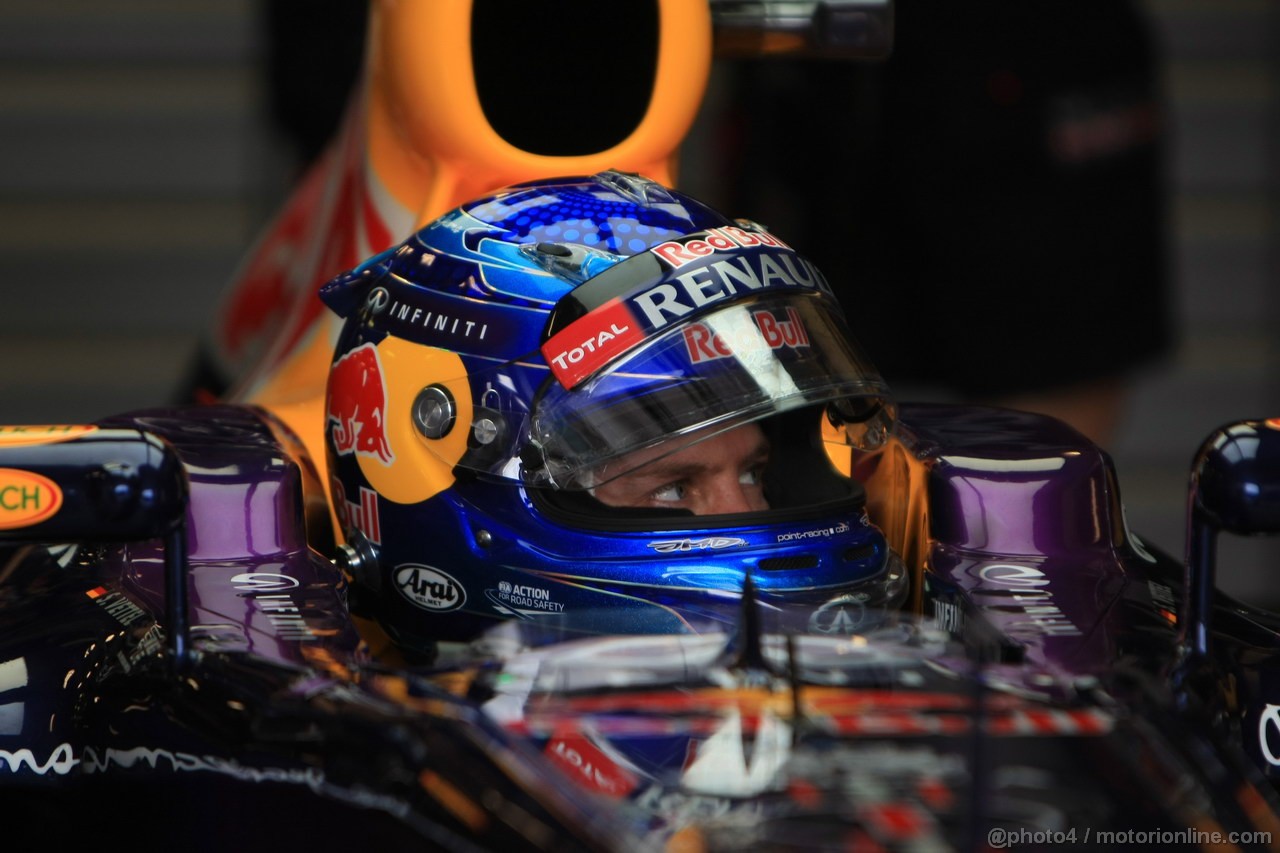 GP AUSTRALIA, 16.03.2013- Prove Libere 3, Sebastian Vettel (GER) Red Bull Racing RB9 