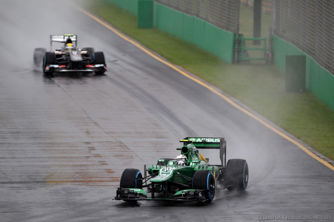 GP AUSTRALIA, 16.03.2013- Qualifiche, Giedo Van der Garde (NED), Caterham F1 Team CT03 