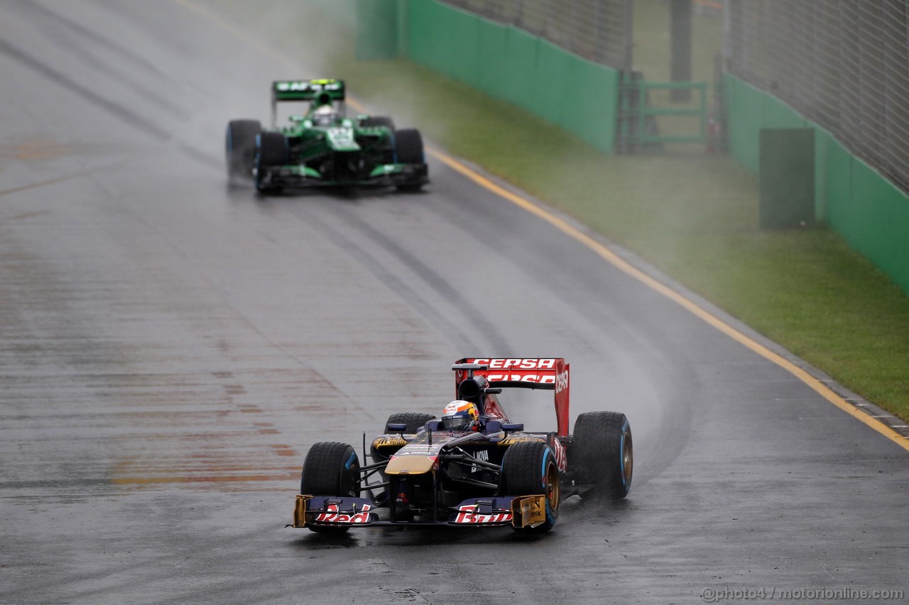 GP AUSTRALIA, 16.03.2013- Qualifiche, Jean-Eric Vergne (FRA) Scuderia Toro Rosso STR8 