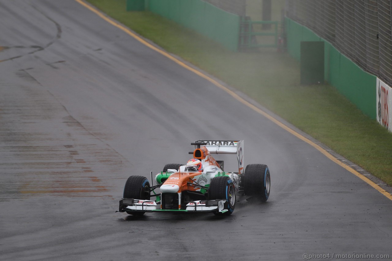 GP AUSTRALIA, 16.03.2013- Qualifiche, Paul di Resta (GBR) Sahara Force India F1 Team VJM06 