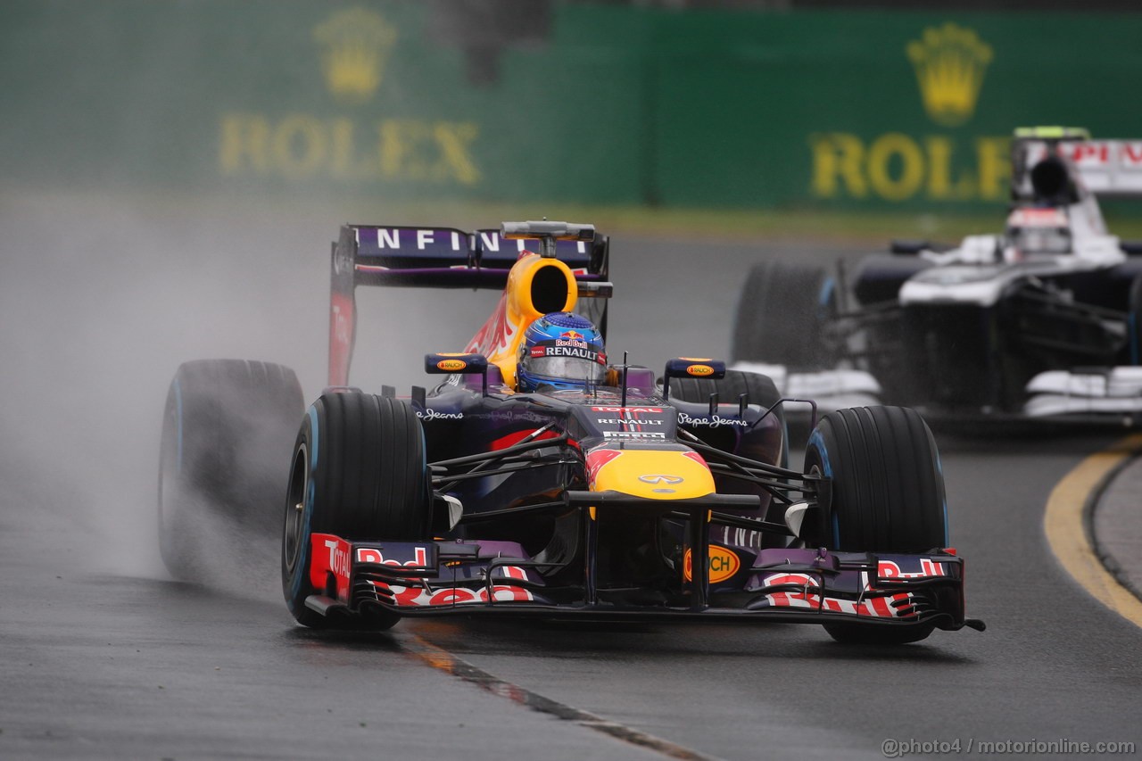 GP AUSTRALIA, 16.03.2013- Qualifiche, Sebastian Vettel (GER) Red Bull Racing RB9 