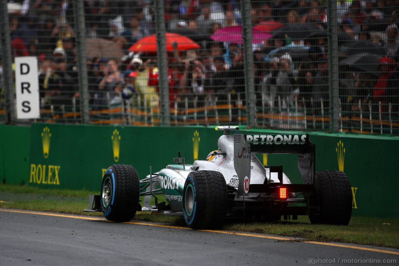 GP AUSTRALIA, 16.03.2013- Qualifiche, Lewis Hamilton (GBR) Mercedes AMG F1 W04 