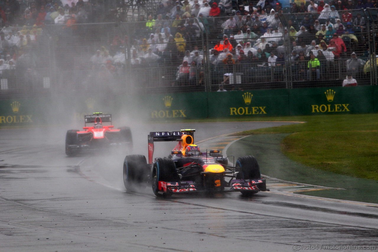 GP AUSTRALIA, 16.03.2013- Qualifiche, Mark Webber (AUS) Red Bull Racing RB9 