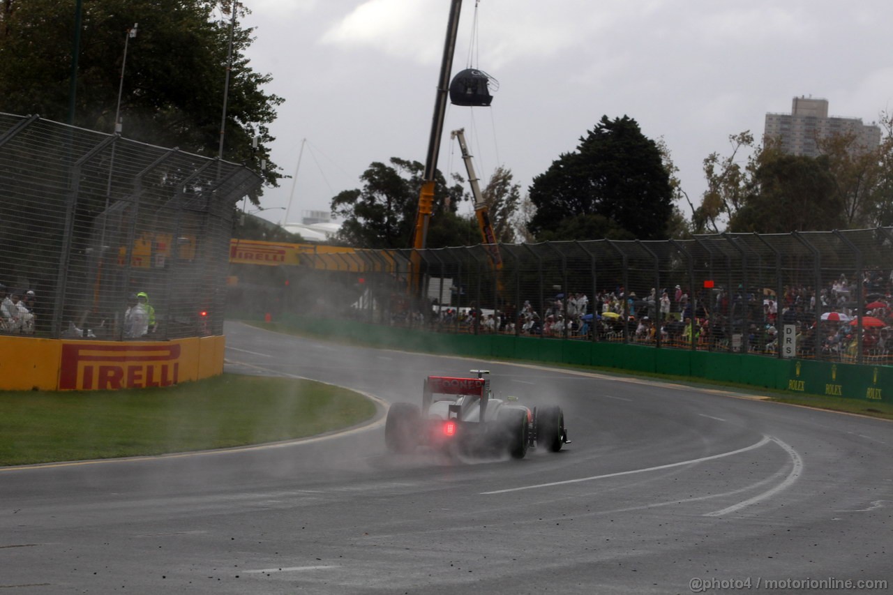 GP AUSTRALIA, 16.03.2013- Qualifiche, Sergio Perez (MEX) McLaren MP4-28 