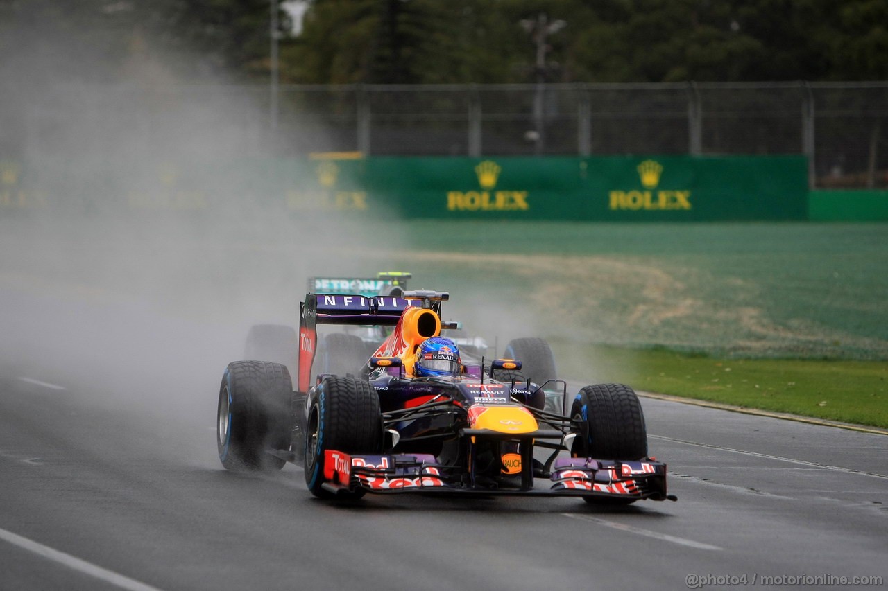 GP AUSTRALIA, 16.03.2013- Qualifiche, Sebastian Vettel (GER) Red Bull Racing RB9 