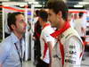 GP AUSTRALIA, 16.03.2013- Free Practice 3, Nicola Todt (FRA) e Jules Bianchi (FRA) Marussia F1 Team MR02 